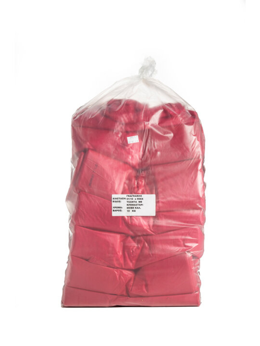 Τσάντα - κρεμαστάρι Νο: 55 Κόκκινο Χοντρό