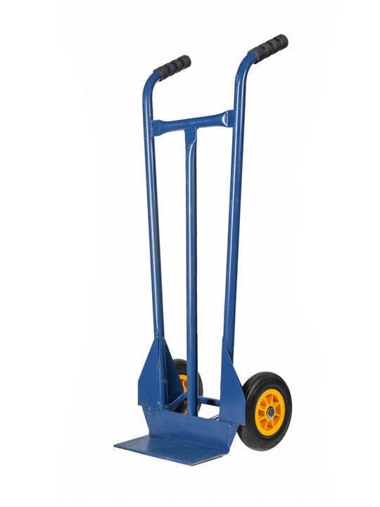 Σιδερένιο Καρότσι δίτροχο με ορθογώνια πλάκα