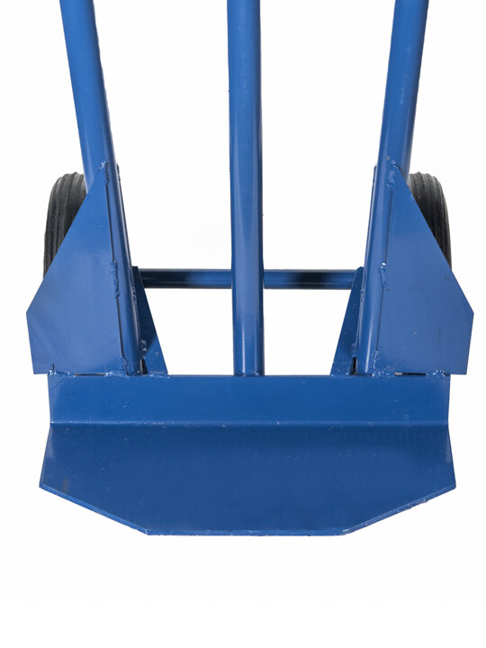 Σιδερένιο Καρότσι δίτροχο με πλάκα χωρίς γωνίες