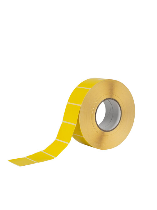 Θερμικές Ετικέτες Αυτοκόλλητες - Κίτρινο - 58x43mm - 3000 ετικέτες/ρολό