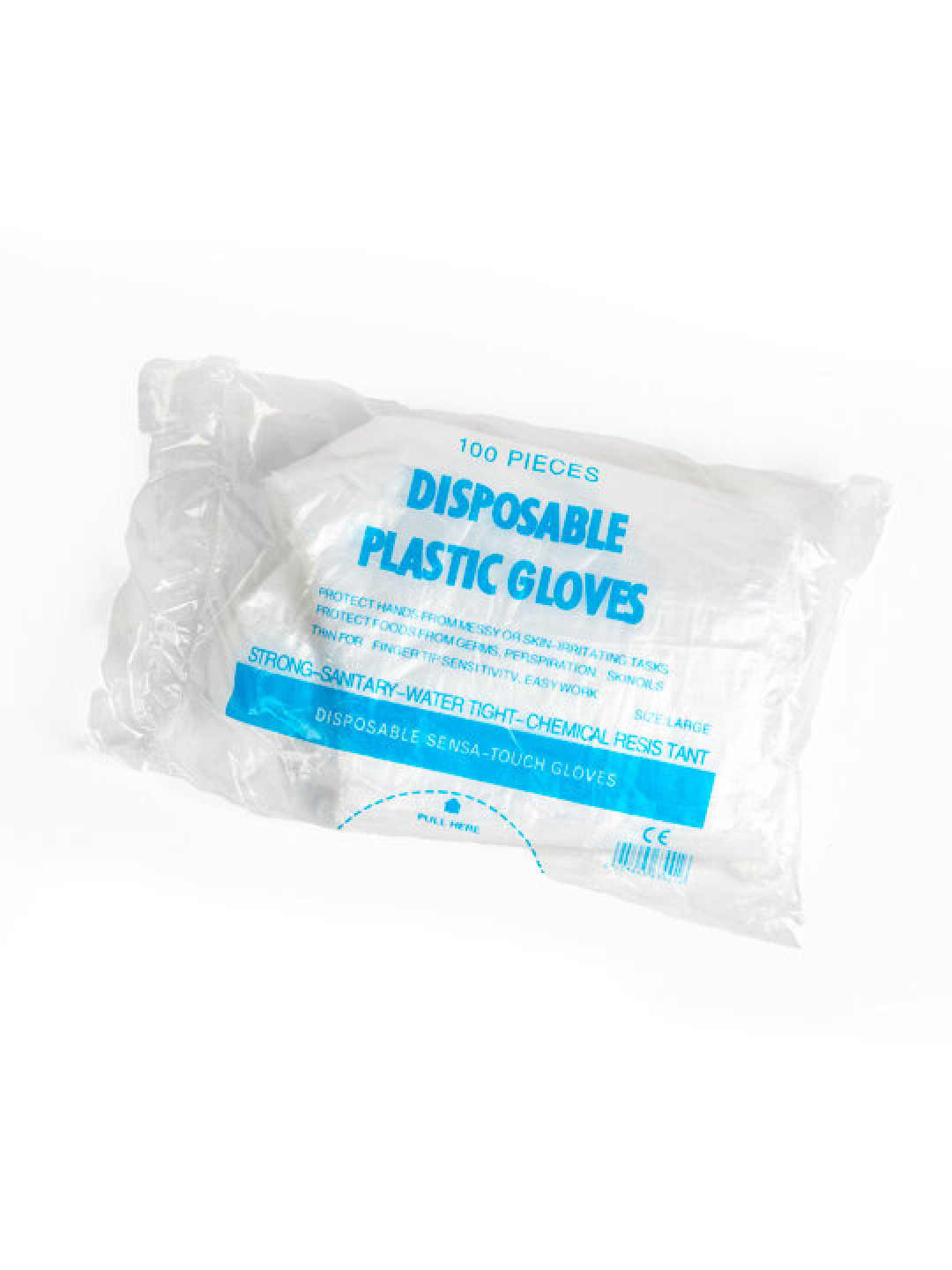 Γάντια μιας χρήσης - Διάφανα - 100τμχ