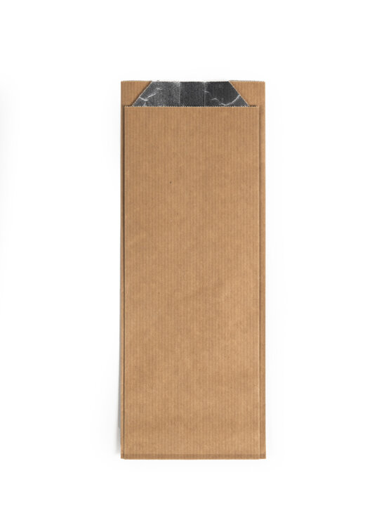 Χαρτοσακούλα Κράφτ Καφέ - με επένδυση αλουμινόχαρτου - χωρητικότητας 250gr